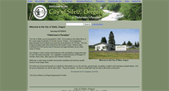 Desktop Screenshot of cityofsiletz.org